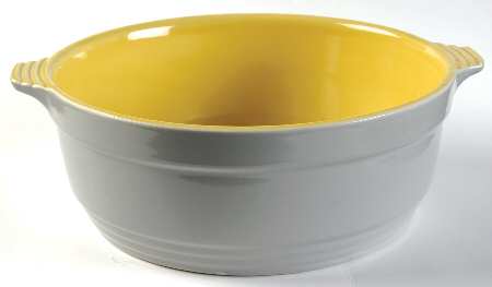 General Electric 2 Qt Round Covered Casserole No Lid by Hall