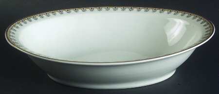 Schleiger 752-1 10" Oval Vegetable Bowl