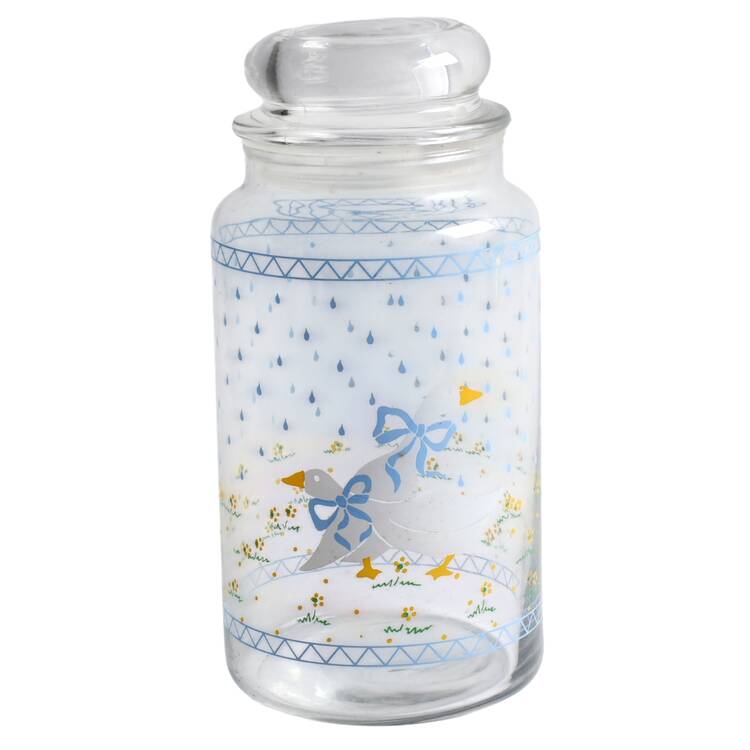 Country Goose Large Glassware Canister