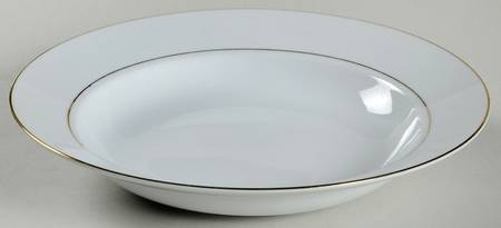 Golden Reflections Rim Soup Bowl