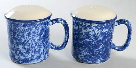 Jewel Tones Sapphire Salt & Pepper Set