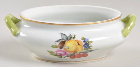 Fruit & Flowers Mini Tureen No Lid
