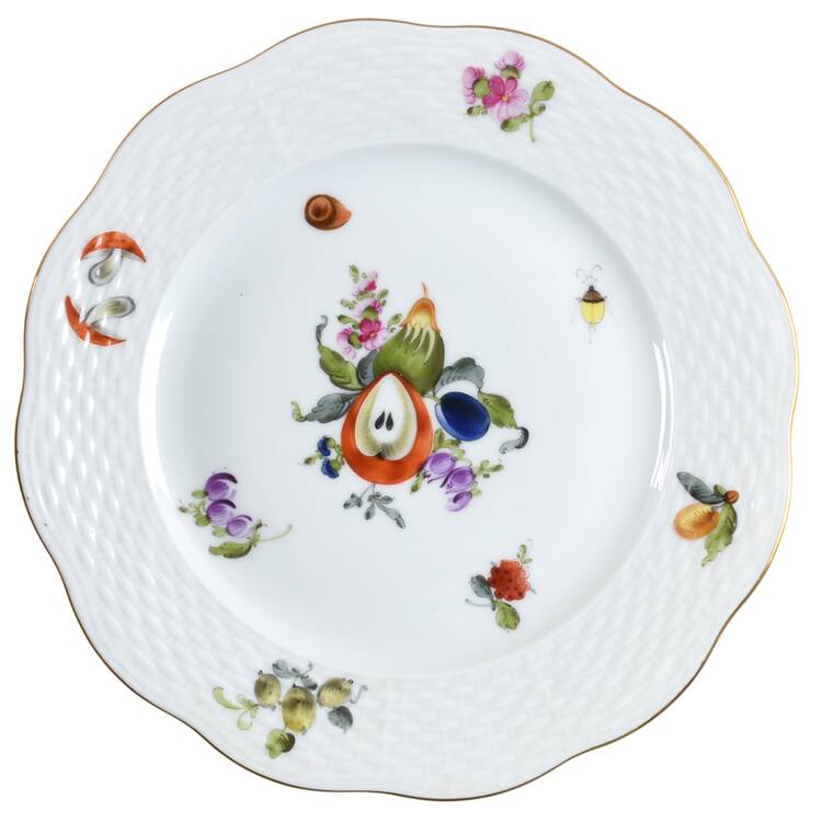 Fruit & Flowers Salad Plate