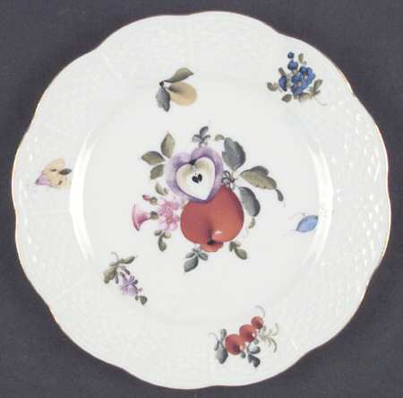 Fruit & Flowers Bread & Butter Plate