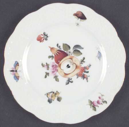 Fruit & Flowers Bread & Butter Plate