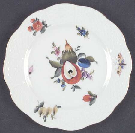 Fruit & Flowers Bread & Butter Plate