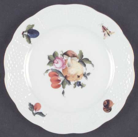 Fruit & Flowers Bread & Butter Plate
