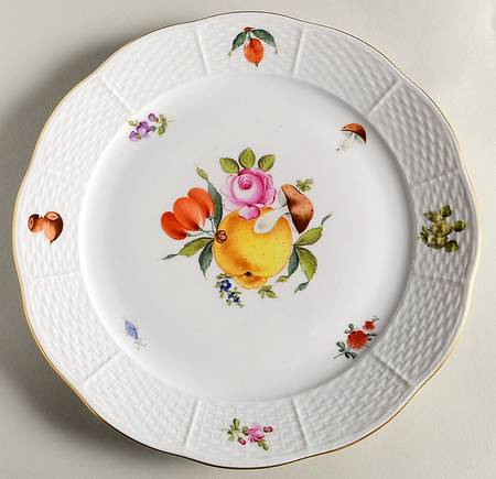 Fruit & Flowers Dinner Plate