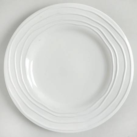 Frosted Ripple Salad Plate by Himark