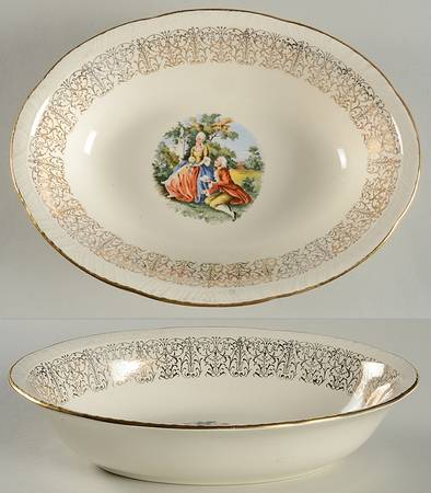 HLC1022 9" Oval Vegetable Bowl