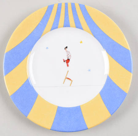 Circus Salad/Dessert Plate