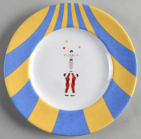 Circus Salad/Dessert Plate