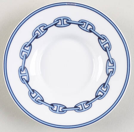Chaine D'Ancre (Blue) Saucer for Demitasse Cup