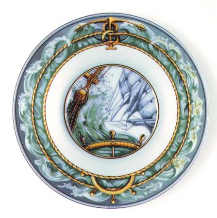 Patchwork Bourrasque Saucer