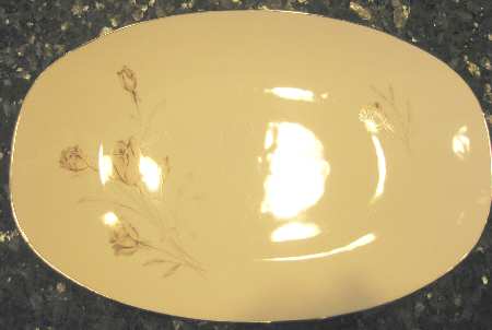 Huntington Rose 14" Oval Serving Platter