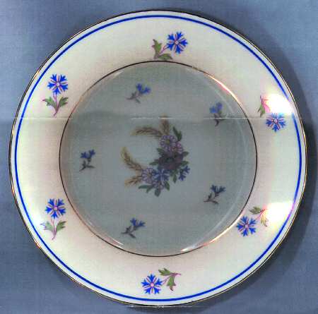 Cornflowers Bread & Butter Plate