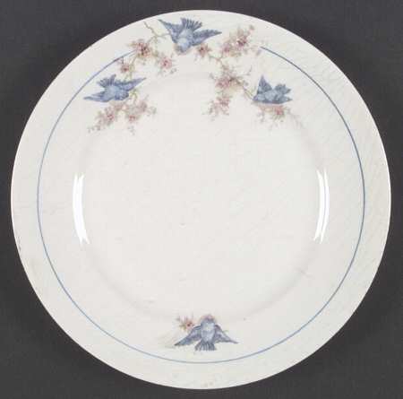 Bluebird (No Trim, Blue Band) by Homer Laughlin 