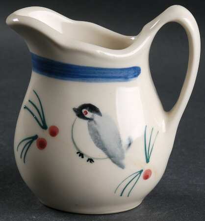 Chickadee and Pine Creamer