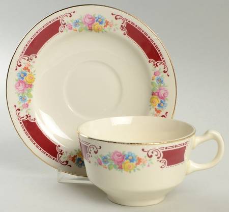 HLC1060 Flat Cup & Saucer Set