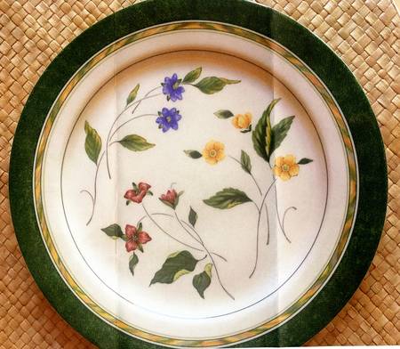 Wild Flower Dinner Plate