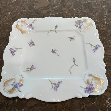 Schleiger 1029-2 Square Cake Plate