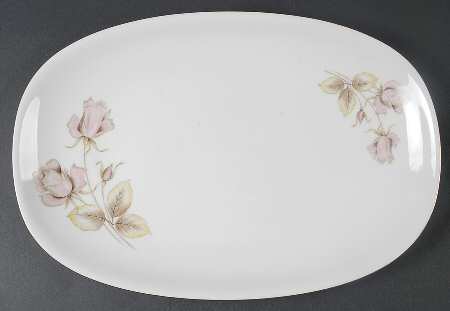 Empire Rose 12" Oval Serving Platter