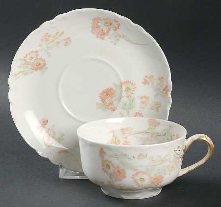 Schleiger 237-2 Flat Cup & Saucer Set