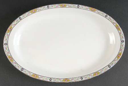 K4315m 13" Oval Serving Platter