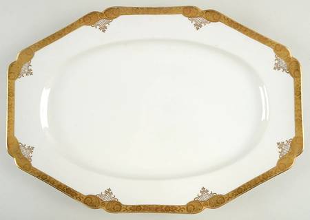 HC611 16" Oval Serving Platter