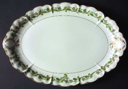 H1102 16" Oval Serving Platter