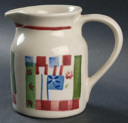 Mount Vernon Quilt 32 Oz Pitcher by Hartstone