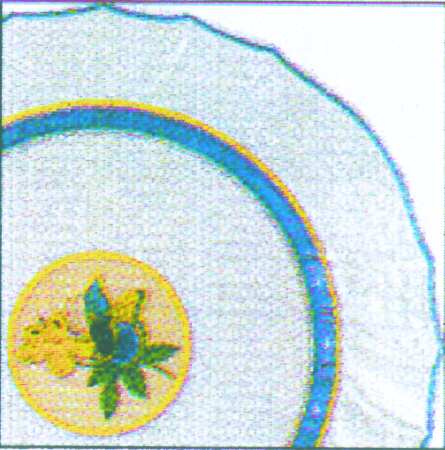 Elysee Azur Dinner Plate