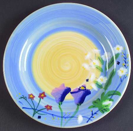 Prairie Flower Salad Plate