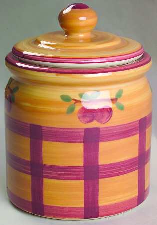 June Cherries Medium Canister & Lid