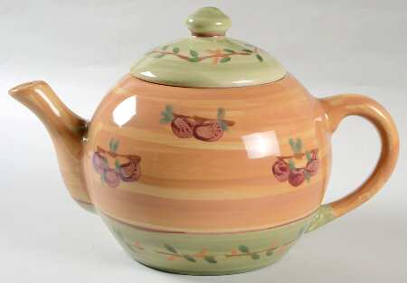 June Cherries Teapot & Lid