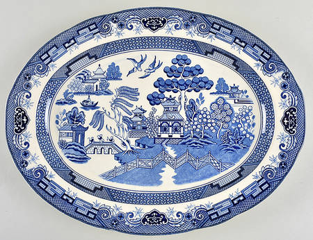 Blue Willow by Heritage Mint