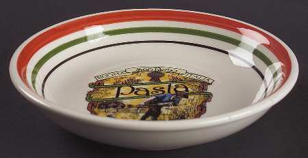 HIM11 8" Individual Pasta Bowl