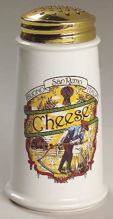 HIM11 Cheese Shaker with Metal Lid