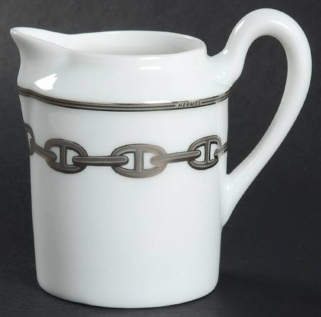 Chaine D'Ancre Gray (Platinum Trim) Creamer