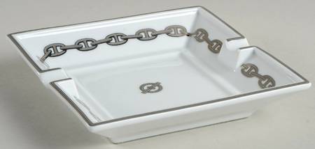 Chaine D'Ancre Gray (Platinum Trim) Large Ashtray