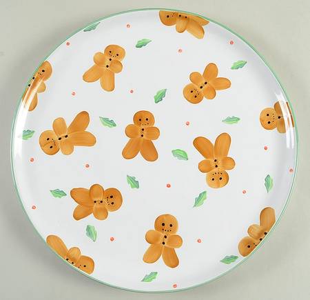 Gingerbread Man Round Tray
