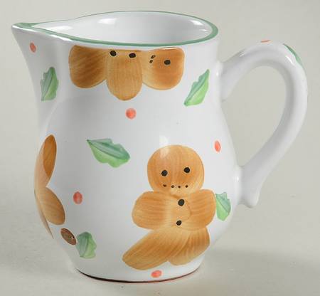 Gingerbread Man Creamer