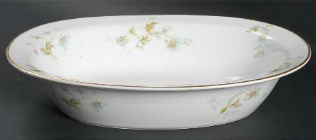 Schleiger 905 10" Oval Vegetable Bowl by Haviland
