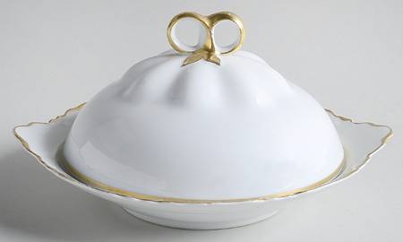 Empress Round Covered Butter