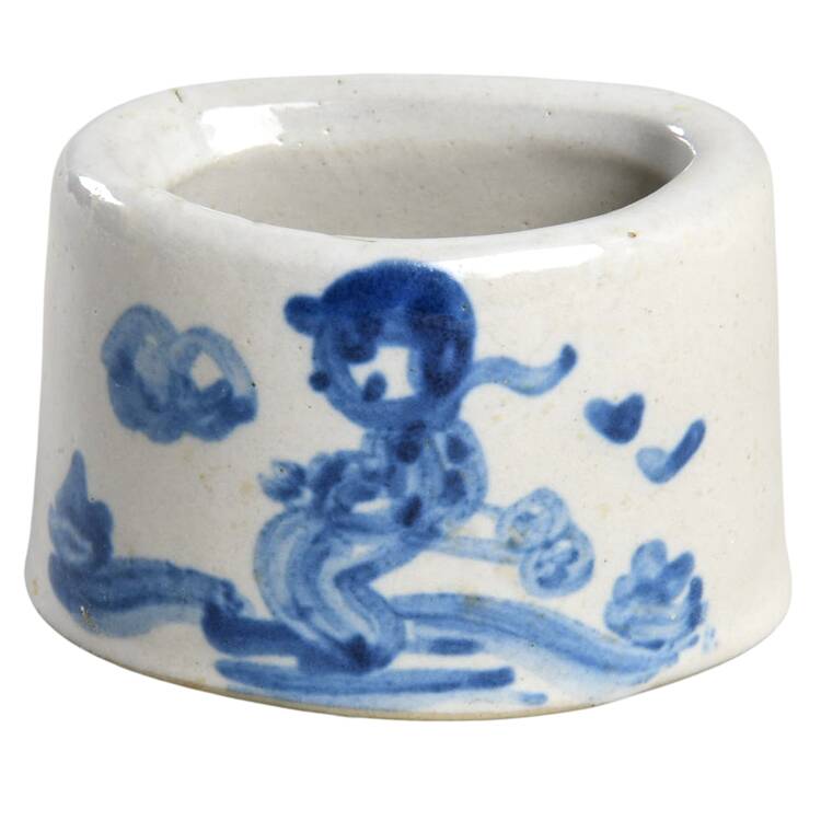 Skier Napkin Ring