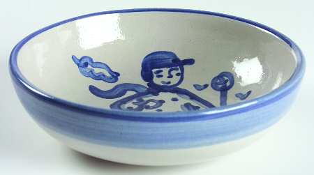 Skier Coupe Soup Bowl