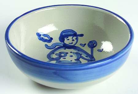 Skier Fruit/Dessert (Sauce) Bowl