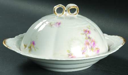 Schleiger 141b Round Covered Butter