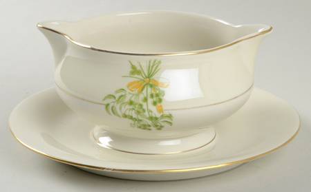 FRL13 Gravy Boat with Attached Underplate