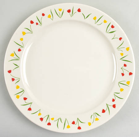 Tulips 12" Chop Plate (Round Platter)